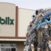 15-Feet Tall ‘Garbage Monster’ Set in Front of Publix to Shame Them for Using Plastic Bags