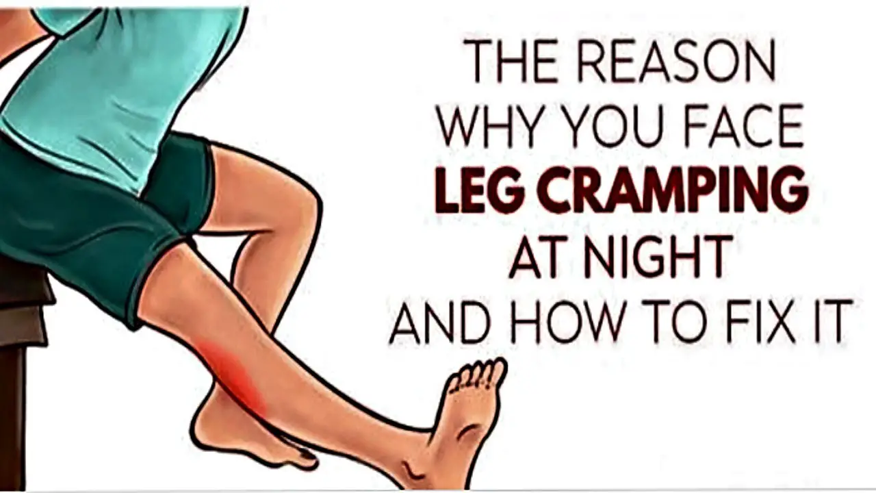 leg muscles spasm at night