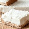 7-Ingredient Lemon & Coconut Squares; Vegan & Gluten-Free