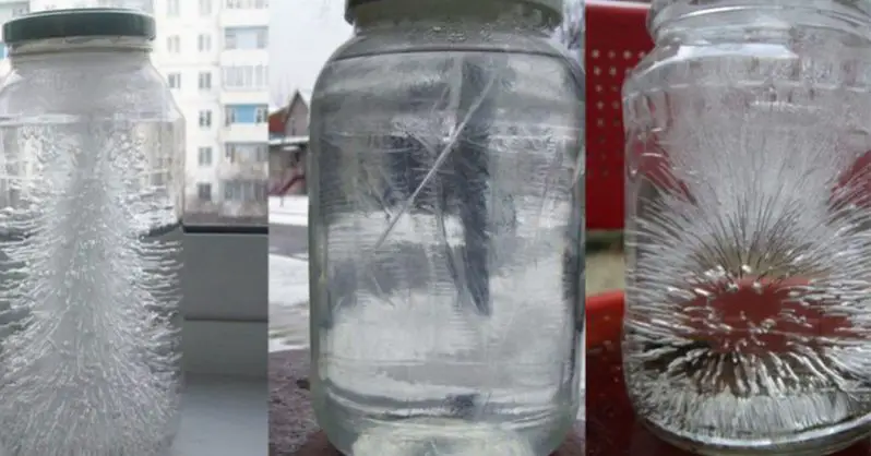 LEAVE A GLASS OF SALT WATER AND VINEGAR TO DETECT NEGATIVE 