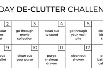 Challenge: How to De-Clutter Your Home in 30 Days