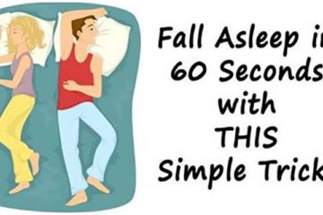 How to Fall Asleep in 60 Seconds: Easy & Beneficial Trick-Here Is How to Do It