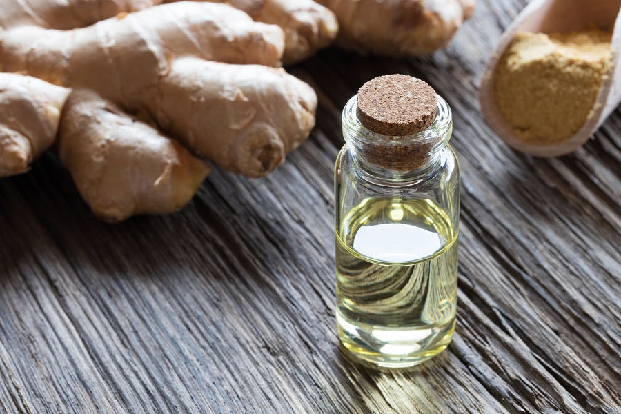 Ginger Essential Oil To Reduce Bloating, Joint Ache And Inflammation