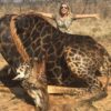 Female Hunter Facing Backlash because of Killing Rare Black Giraffe