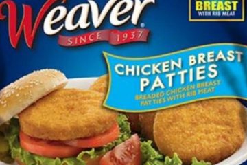Recalled Tyson Foods Chicken Patties Due to Potential ‘Foreign Matter’ Contamination