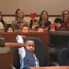 5-Year-Old Boy Calls entire Kindergarten Class on His Adoption Hearing