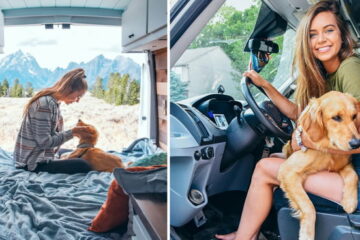 24-Year-Old Woman Breaks Up with Boyfriend to Travel through America with Her Dog
