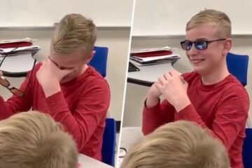 Such an Emotional Moment: Colorblind Student Sees Color for the First Time