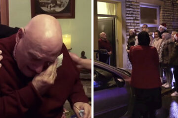 After 20 Years of Celebrating Christmas Alone, this Senior’s Reaction to a Surprise Brought People to Tears