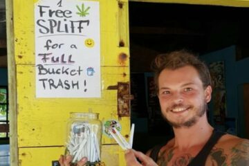 In This Jamaican Hostel, You Can Get a Free Joint for Doing some Cleanup