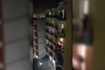 During COVID-19 Lockdown, Italians Gather on Balconies & Sing Patriotic Songs