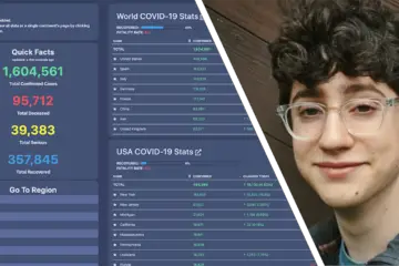 17-Year-Old Refuses $8 Million Offer for Ads on His Covid-19 Tracking Website