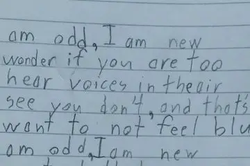 10-Year-Old Boy With Autism Gets Homework To Write A Poem And His Teacher Is At Loss For Words