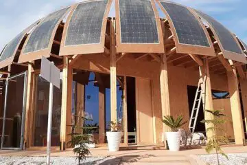 Moroccan Students Built Off-Grid Hemp House Made of Hemp & Solar Panels