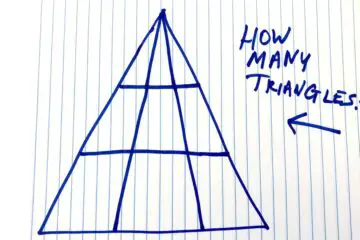 How many Triangles?-The Puzzle that Is Confusing the Internet!