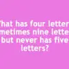 ‘Number of Letters’ Riddle Is Stumping the Internet
