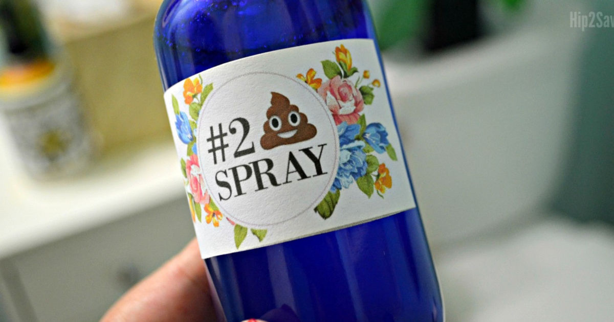 Mask Unpleasant Bathroom Odors Naturally with this DIY Poop Spray