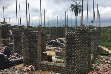 Nigerian Homes Built from Thousands of Plastic Bottles: Stronger than Brick?