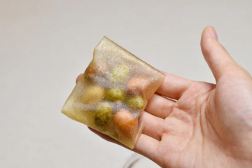 Eat Your Wrapping: Biodegradable Food Wrapping Made from Algae & Cinnamon Compound