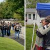 Bikers Line Up at a Girl’s Lemonade Stand after Her Mom Helped Save them during the Crash