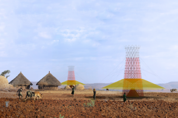 Impressive: the Bamboo Tower Produces Water from the Air
