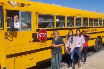 Amazing High Schooler Buys a Bus & Fills It with Supplies for Mexican Students in Need