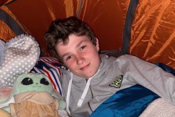 Boy Raises $700,000 for Hospice by Camping Out for 500 Nights after a Dying Man Gave Him a Tent