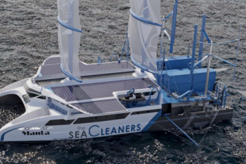 Meet Manta: The Sea-Cleaning Sailboat that Collects Up to 3 Tons of Garbage per Hour
