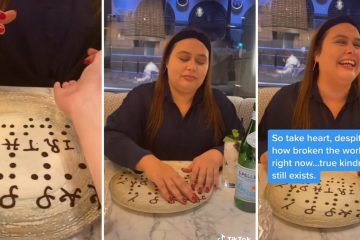 Restaurant Makes a Special B-day Message in Braille for Blind Customer to Read