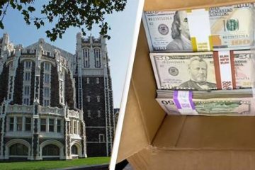 Amazing: Professor Gets a Box with $100 Bills Totaling $18,000 Anonymously to Help His Students