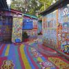 Rainbow Village: 84-Year-Old Saves Her Neighborhood by Painting Every Street with Lovely Drawings