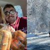 Couple Stuck on Highway for 20 Hours in a Snowstorm Inspires Bakery to Give their Supply to Hungry Drivers