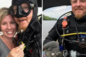 Thanks to these Divers, Woman’s 100-Year-Old Wedding Ring Is Found after She Lost it in the River