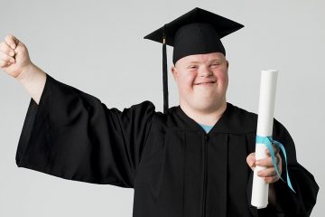 Graduate with Down Syndrome Makes History at Olympia College