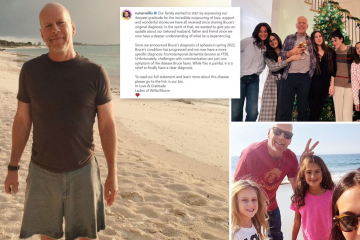 The Family of Bruce Willis Announces that the Iconic Actor Has Been Diagnosed with Frontotemporal Dementia