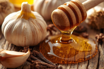 Garlic, Honey & Cloves Remedy Natural Immune & Digestive Support