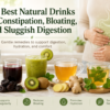 The Best Natural Drinks for Constipation, Bloating, and Sluggish Digestion