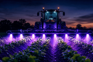 New UV-C Tractors Kill Crop Oests Without Any Chemicals