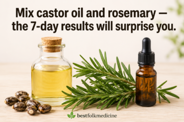 Mix Castor Oil and Rosemary — The 7-Day Results Will Surprise You