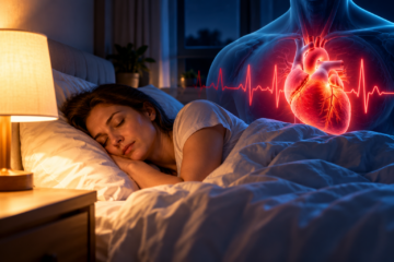 Sleeping With Lights On? New Research Links Nighttime Light to Heart Risks