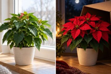 Don't Buy Another Christmas Plant! The 14-Hour Darkness Trick That Helps Turn Your Poinsettia Red Again