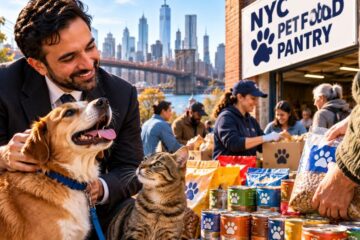 No Family Should Have to Give Up Their Pet: NYC Launches Free Pet Food at 22 Locations
