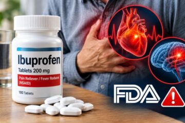 FDA Warning: Ibuprofen and Other Common Painkillers May Raise Heart Attack and Stroke Risk — Even in Healthy Adults